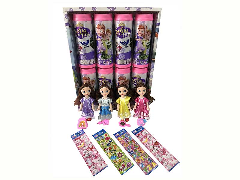6inch Doll Set(8in1) toys