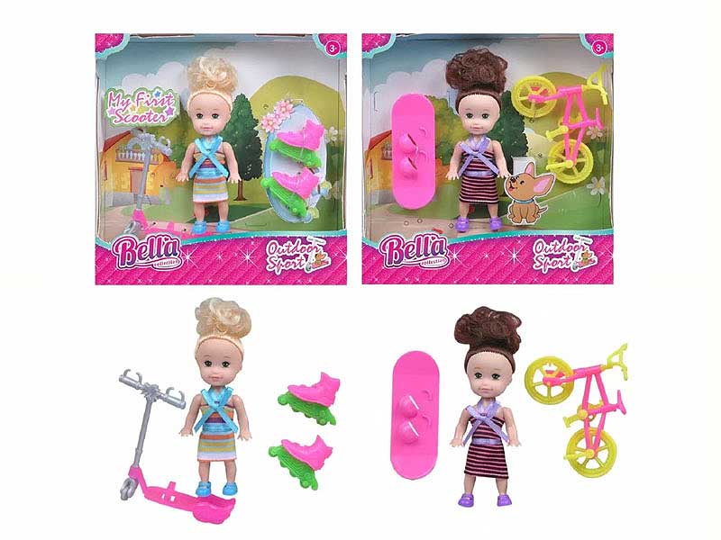 3inch Doll Set(2S) toys