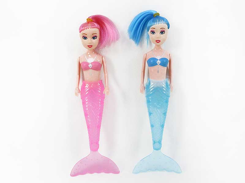 19.5CM Solid Body Mermaid(2in1) toys