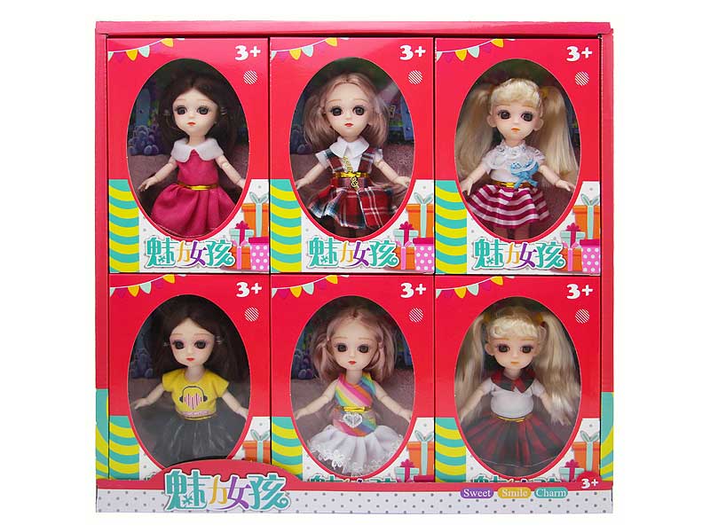 Doll(6in1) toys