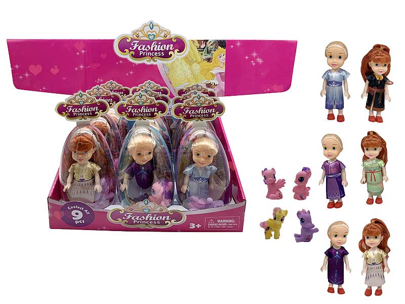 6inch Doll Set(9in1) toys