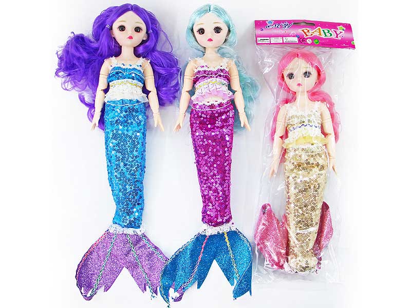12inch Solid Body Mermaid(3S) toys