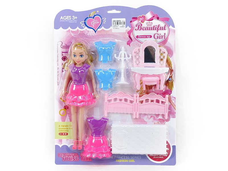 9inch Empty Body Doll Set toys
