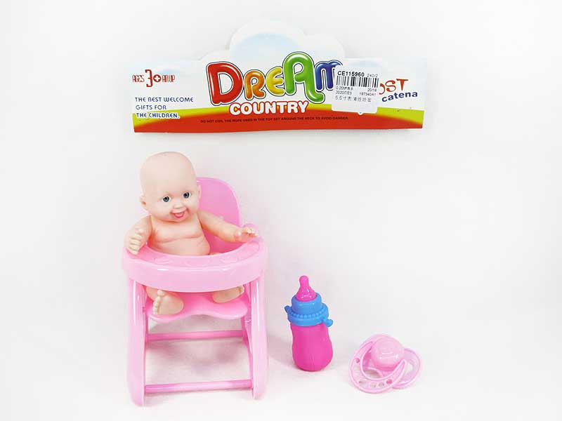 5.5inch Brow Moppet Set toys