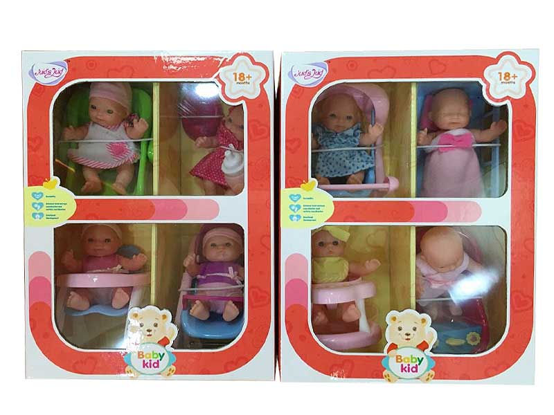 5.5inch Doll Set(4in1) toys
