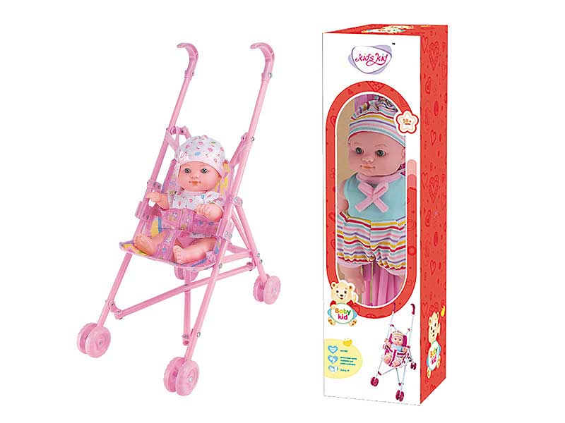 9inch Doll & Go-Cart(2S) toys