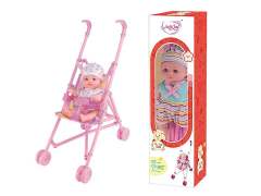 9inch Doll & Go-Cart(2S)
