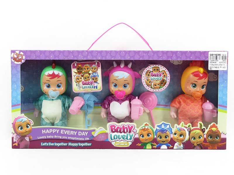 5inch Moppet Set(3in1) toys