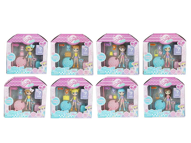 4.5inch Doll Set(8S) toys