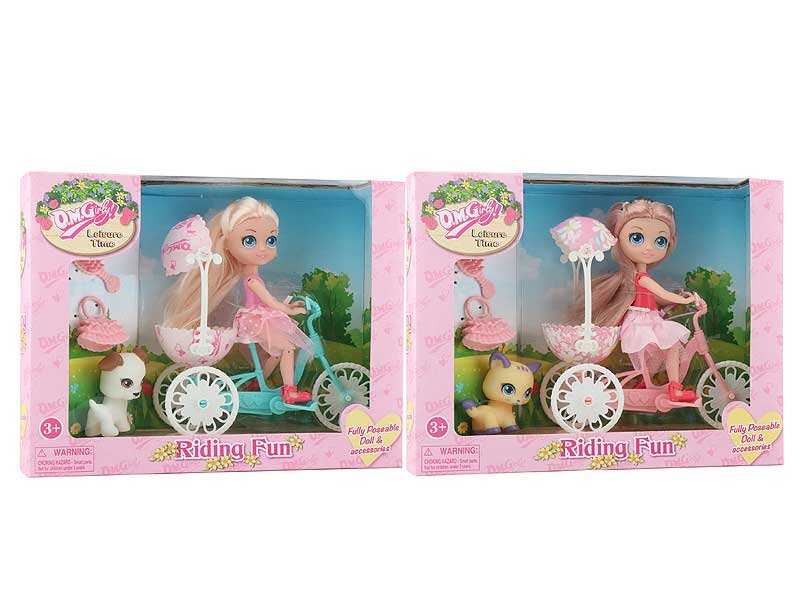 5.7inch Doll Set(2S) toys