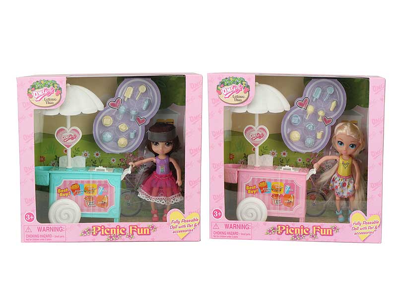 5.7inch Doll Set(2S) toys