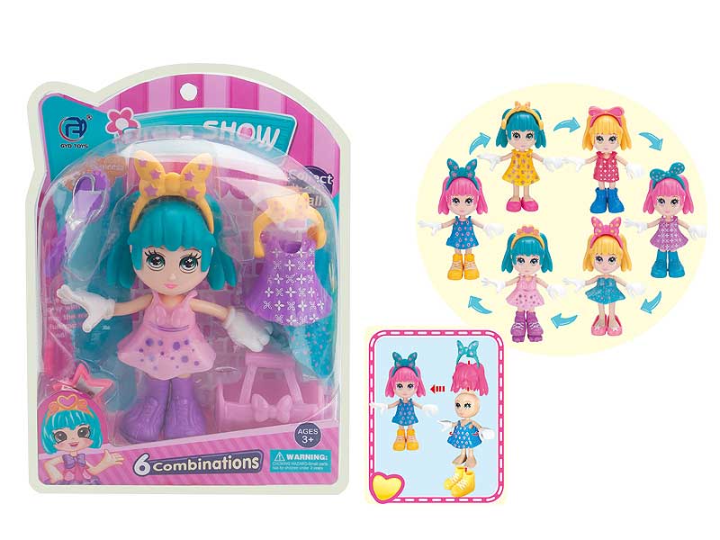 6inch Princess Set(3C) toys