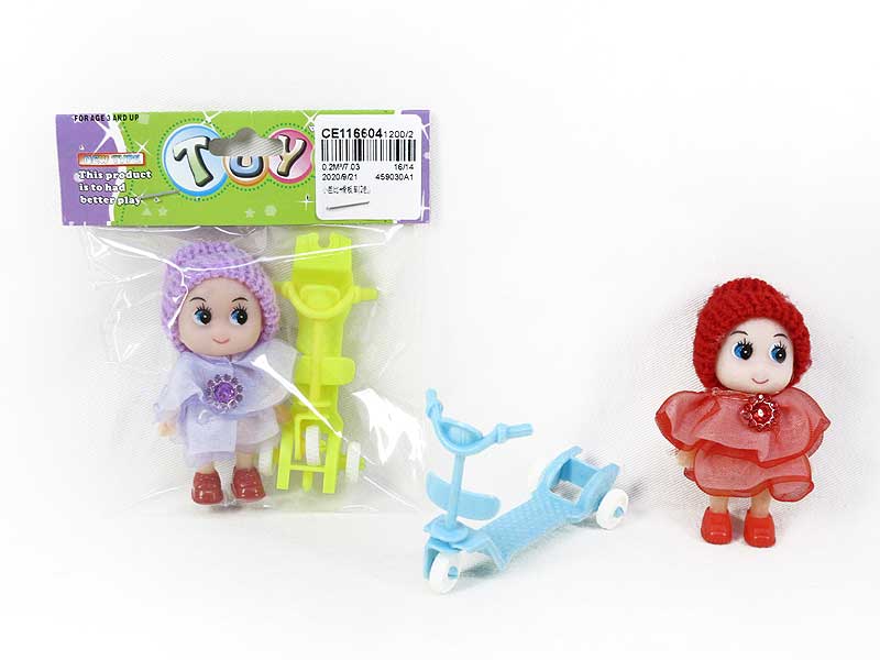 Doll & Scooter(2C) toys