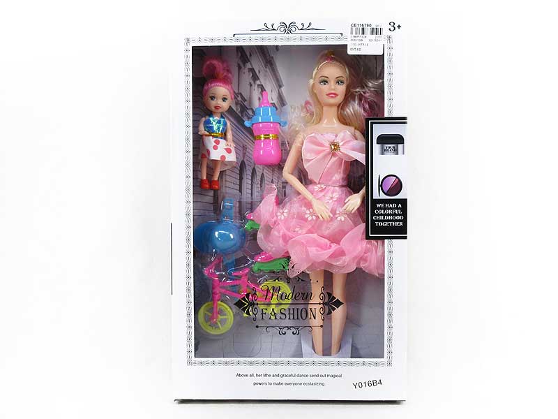 11inch Solid Body Doll Set toys