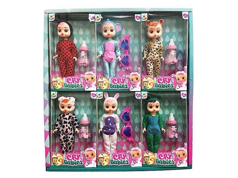 9inch Doll Set(6in1) toys