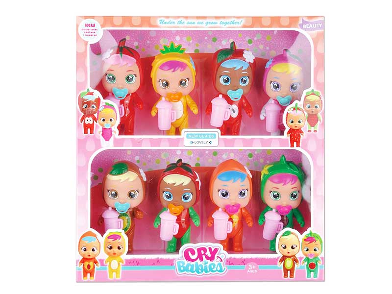 5inch Doll Set(8in1) toys
