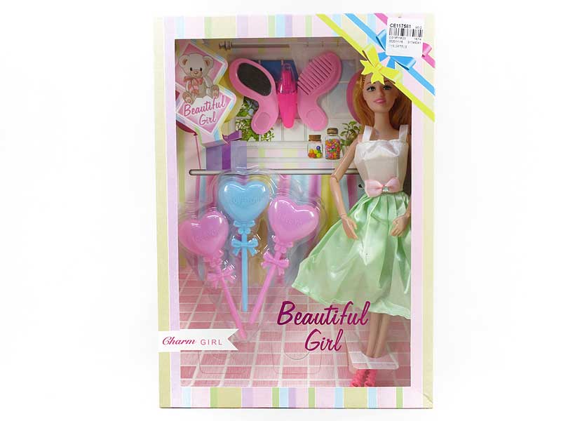 11inch Solid Body Doll Set toys