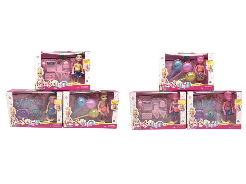 5inch Chameleon Doll Set(3S) toys