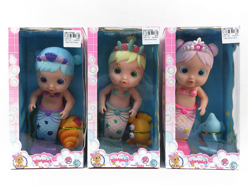 10inch Mermaid Set(3S) toys