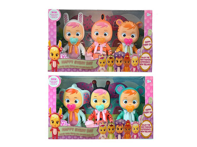 5inch Doll Set(3in1) toys