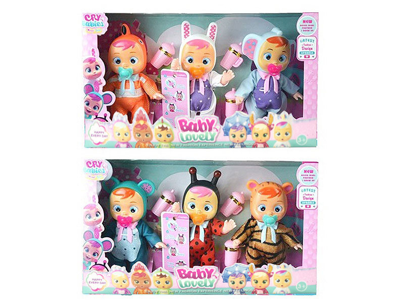 6inch Doll Set(3in1) toys