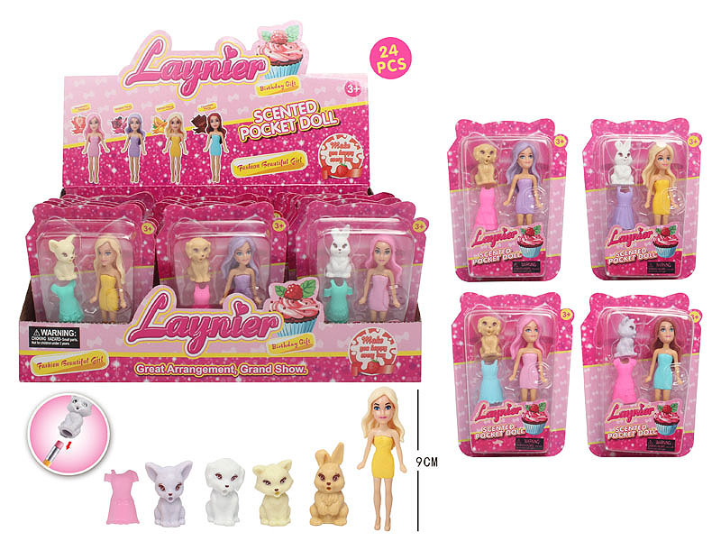 3.5inch Doll Set(24in1) toys
