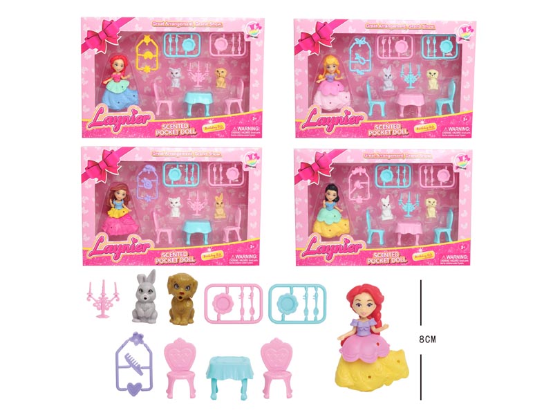 3.5inch Princess Set toys