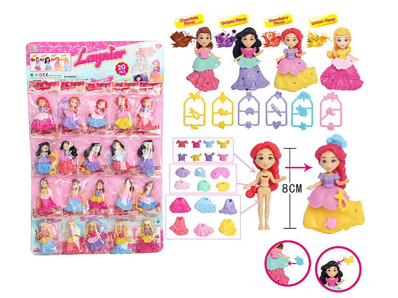 3.5inch Princess Set(20in1) toys