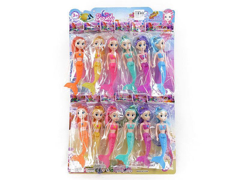 7inch Mermaid(12in1) toys