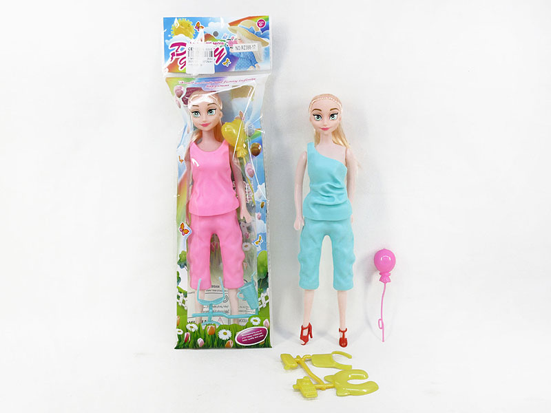 11inch Empty Body Doll Set(2S) toys