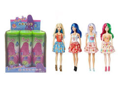 11.5inch Color Changing Barbie(6in1)