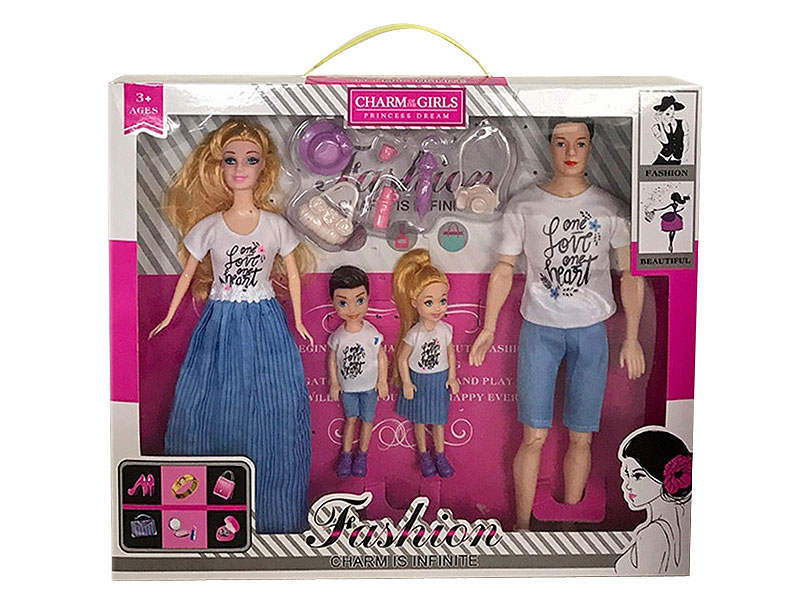 4in1 Doll Set toys