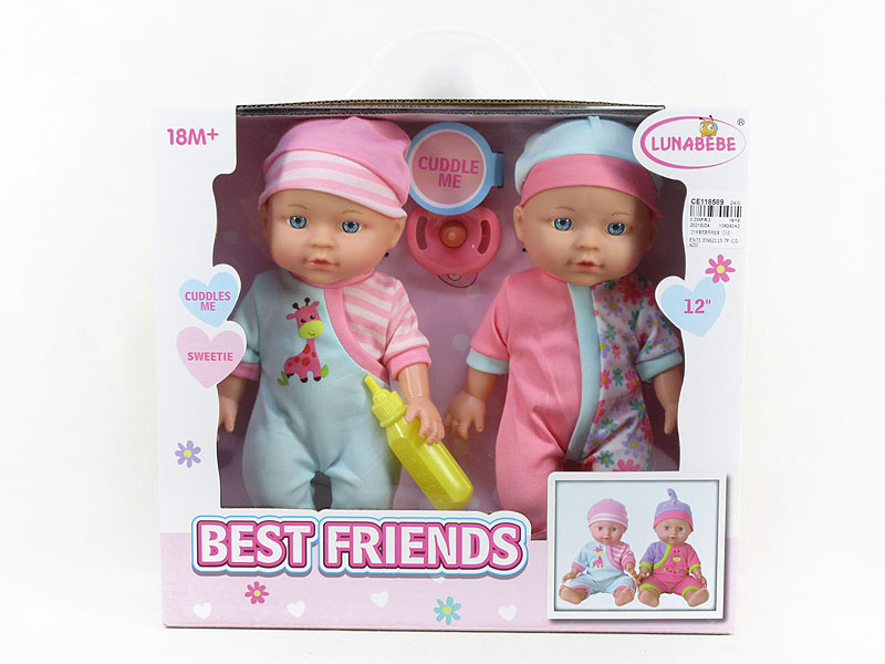 12inch Moppet Set(2in1) toys