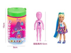 5inch Color Changing Barbie Set