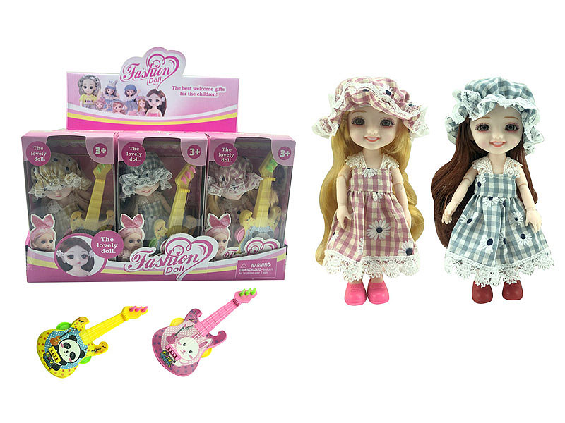 Solid Body Doll Set(12in1) toys