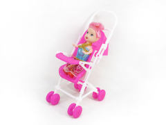 3.5inch Doll & Go-cart