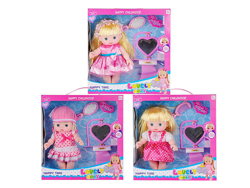 10inch Doll Set(3S) toys