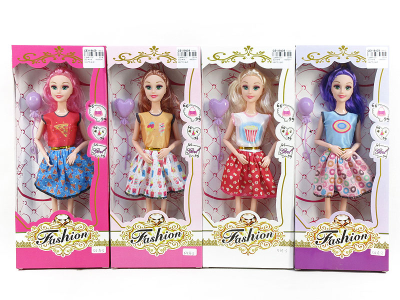 Solid Body Doll Set(4S) toys