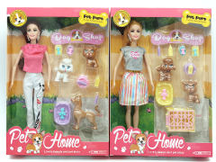 11.5inch Solid Body Doll Set(2S)