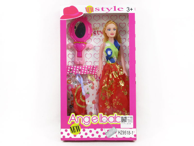 11inch Empty Body Doll Set toys