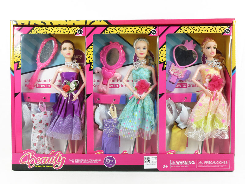 11.5inch Doll Set(6in1) toys