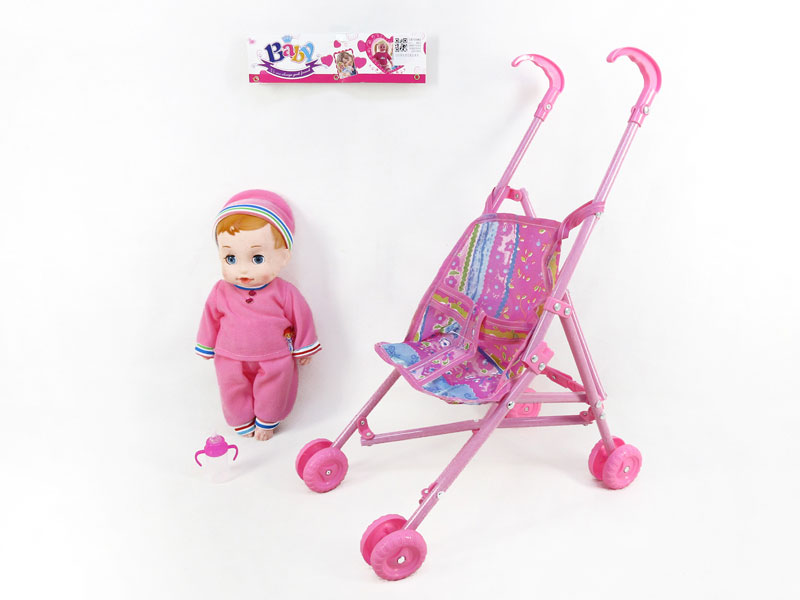 12inch Doll & Go-cart toys