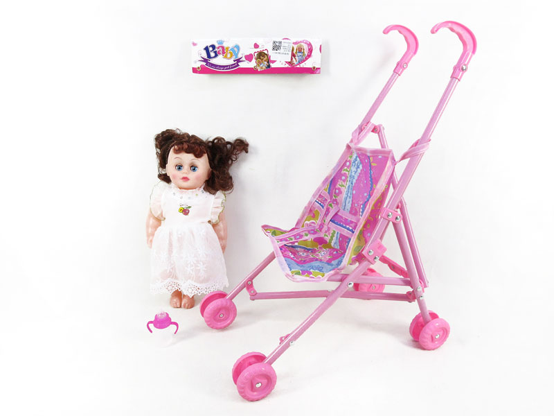 12inch Doll & Go-Cart toys