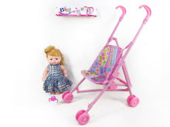10inch Doll & Go-Cart