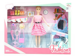 11inch Solid Body Doll Set