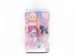 4.5inch Solid Body Doll Set(4S)