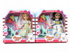 8inch Solid Body Doll Set(2S)