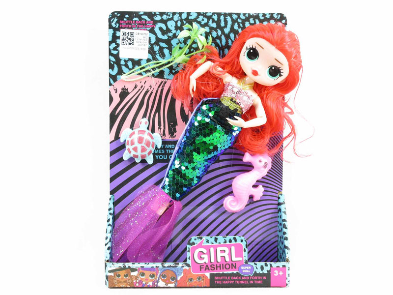 9inch Solid Body Mermaid Set toys