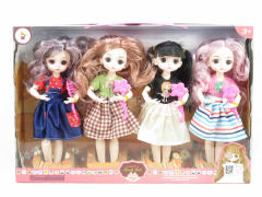 9inch Solid Body Doll(4in1)