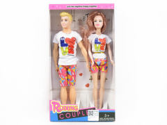12inch Solid Body Doll & 11.5inch Solid Body Doll
